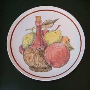 Fruit Design Dinner Plate